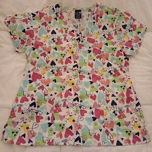 Zoe & Chloe Scrub Top